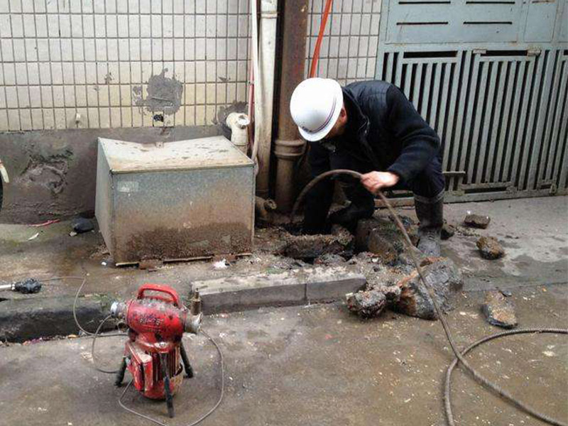 鹤峰疏通下水道-洗菜池疏通